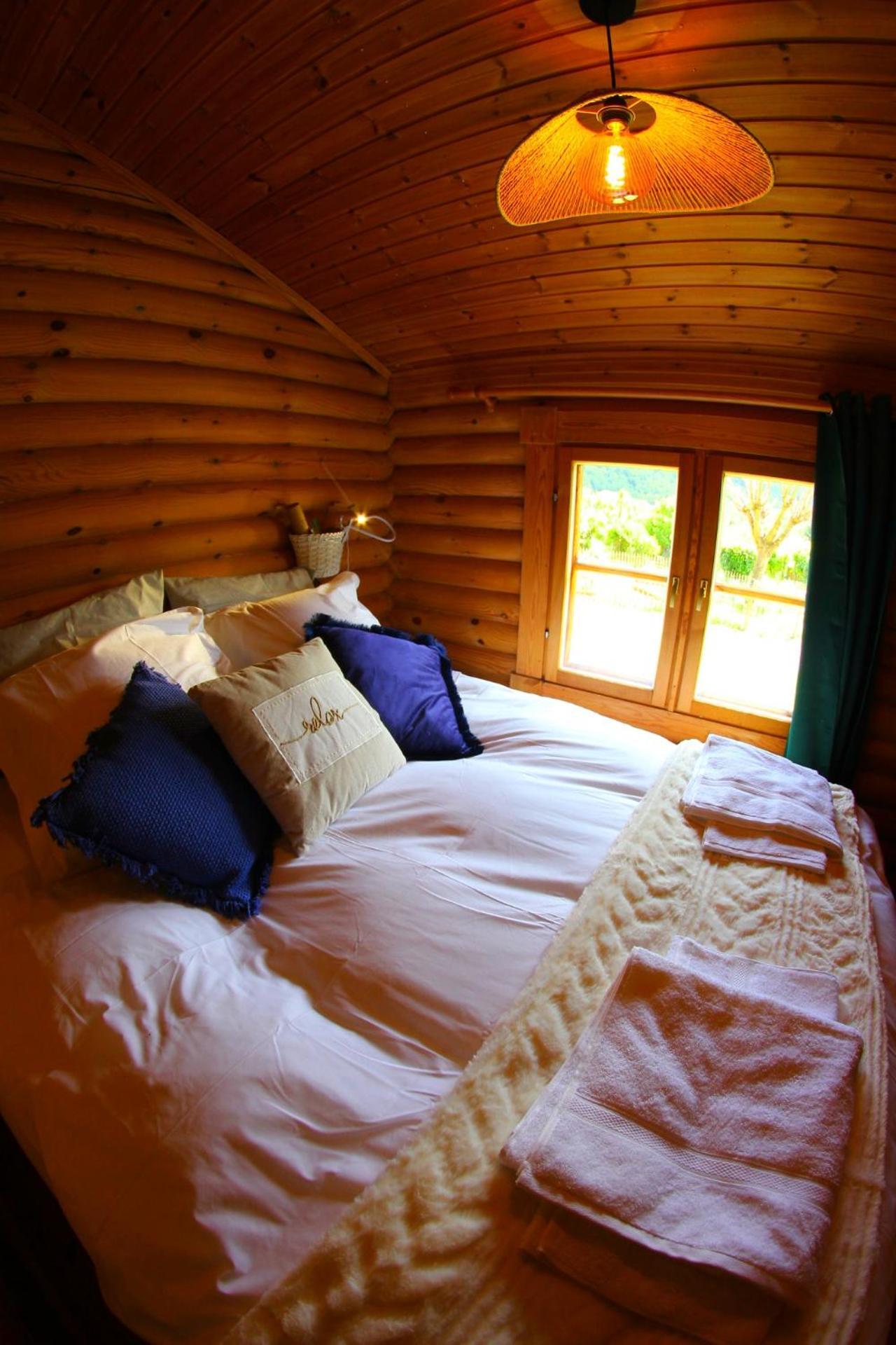 Camping Ecovillage Soleil Du Pibeste Agos-Vidalos Exteriör bild